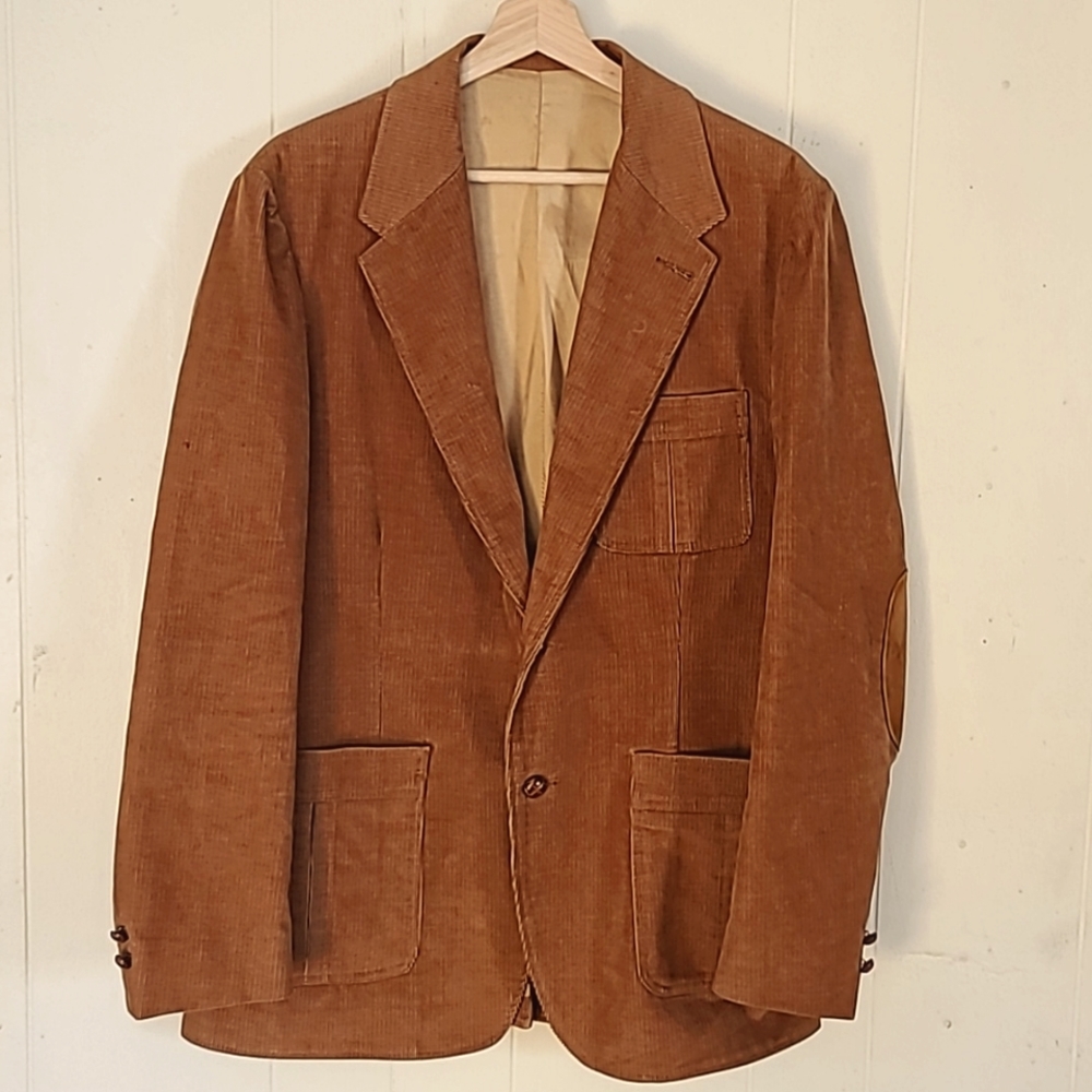 Vintage Brad Whitney California Corduroy Blazer Jacket - Men's Size 38